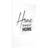 Artgeist Plakatas - Juodas and Baltas: Home Sweet Home