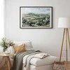 Artgeist Plakatas - Landscape with Sunny Žalias Fields