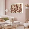 Artgeist Plakatas - Leaves and Spots - large trembling shapes inspired by Matisse