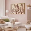 Artgeist Plakatas - Leaves and Spots - large trembling shapes inspired by Matisse