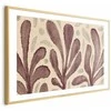 Artgeist Plakatas - Leaves and Spots - large trembling shapes inspired by Matisse
