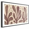 Artgeist Plakatas - Leaves and Spots - large trembling shapes inspired by Matisse