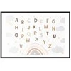 Artgeist Plakatas - Letters in Muted Colors