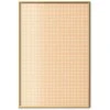 Artgeist Plakatas - Lines and Noise - a wavy grid in shades of oranžinis