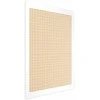 Artgeist Plakatas - Lines and Noise - a wavy grid in shades of oranžinis