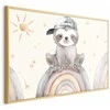 Artgeist Plakatas - Little Animal Among Stars and Rainbows