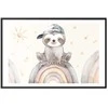 Artgeist Plakatas - Little Animal Among Stars and Rainbows