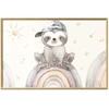 Artgeist Plakatas - Little Animal Among Stars and Rainbows