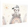Artgeist Plakatas - Little Animal Among Stars and Rainbows