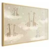 Artgeist Plakatas - Loving Giraffes