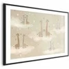 Artgeist Plakatas - Loving Giraffes