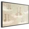 Artgeist Plakatas - Loving Giraffes