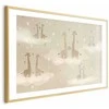 Artgeist Plakatas - Loving Giraffes