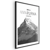Artgeist Plakatas - Majestic mountain peak Annapurna mountain crown mountain landscape