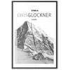 Artgeist Plakatas - Majestic mountain peak Glosslockner mountain crown mountain landscape