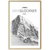 Artgeist Plakatas - Majestic mountain peak Glosslockner mountain crown mountain landscape