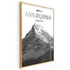 Artgeist Plakatas - Majestic mountain peak Annapurna mountain crown mountain landscape