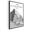 Artgeist Plakatas - Majestic mountain peak Glosslockner mountain crown mountain landscape