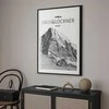 Artgeist Plakatas - Majestic mountain peak Glosslockner mountain crown mountain landscape