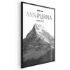 Artgeist Plakatas - Majestic mountain peak Annapurna mountain crown mountain landscape