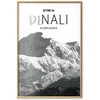 Artgeist Plakatas - Majestic mountain peak Denali mountain crown mountain landscape