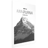 Artgeist Plakatas - Majestic mountain peak Annapurna mountain crown mountain landscape