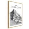 Artgeist Plakatas - Majestic mountain peak Glosslockner mountain crown mountain landscape