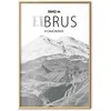 Artgeist Plakatas - Majestic mountain peak Elbrus mountain crown mountain landscape