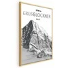 Artgeist Plakatas - Majestic mountain peak Glosslockner mountain crown mountain landscape