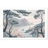 Artgeist Plakatas - Mėlyna Coast in Delicate Colors