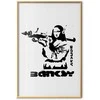 Artgeist Plakatas - Mona Lisa with a Bazooka