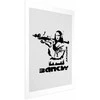 Artgeist Plakatas - Mona Lisa with a Bazooka