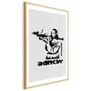 Artgeist Plakatas - Mona Lisa with a Bazooka