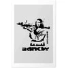 Artgeist Plakatas - Mona Lisa with a Bazooka