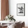 Artgeist Plakatas - Mona Lisa with a Bazooka