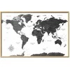 Artgeist Plakatas - Monochromatic Map