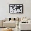 Artgeist Plakatas - Monochromatic Map