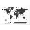 Artgeist Plakatas - Monochromatic Map