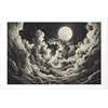 Artgeist Plakatas - Moon and Stars Singing Among the Great Clouds