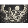 Artgeist Plakatas - Moon and Stars Singing Among the Great Clouds