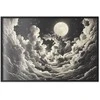 Artgeist Plakatas - Moon and Stars Singing Among the Great Clouds