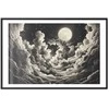 Artgeist Plakatas - Moon and Stars Singing Among the Great Clouds