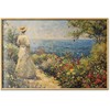 Artgeist Plakatas - Nostalgic impression - a pensive woman contemplating
