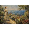 Artgeist Plakatas - Nostalgic impression - a pensive woman contemplating