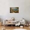 Artgeist Plakatas - Nostalgic impression - a pensive woman contemplating