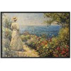 Artgeist Plakatas - Nostalgic impression - a pensive woman contemplating