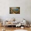 Artgeist Plakatas - Nostalgic impression - a pensive woman contemplating