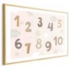 Artgeist Plakatas - Numbers with Falling Snow