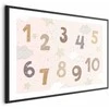 Artgeist Plakatas - Numbers with Falling Snow
