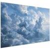 Artgeist Plakatas - Ocean in the Air: Waving Clouds Reflecting Morning Light